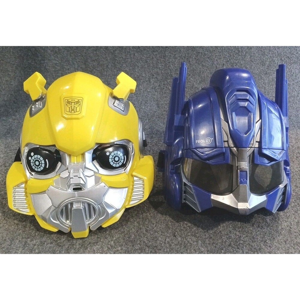 Hasbro Optimus Prime & Bumblebee Masks Haloween